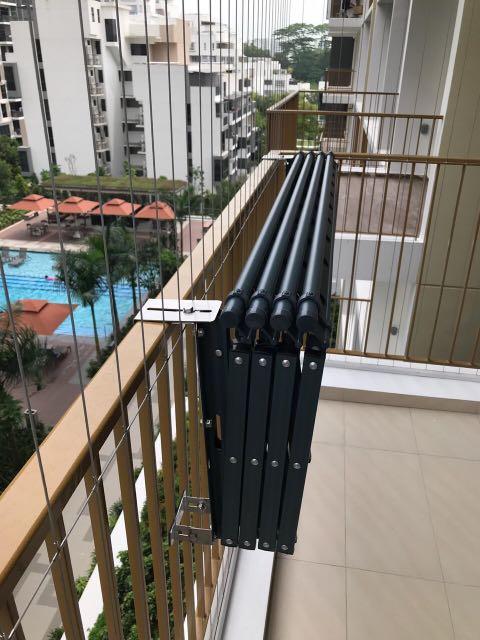 Telescopic laundry rack 2025
