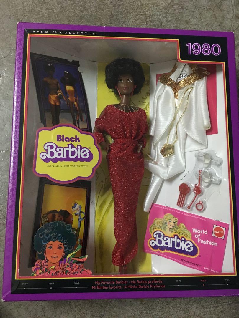 black barbie 1980