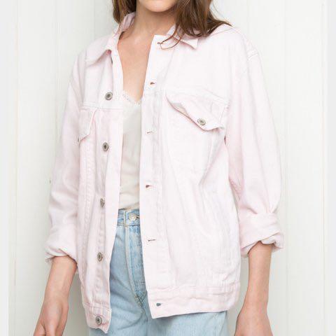 Brandy melville oversized denim jacket outlet