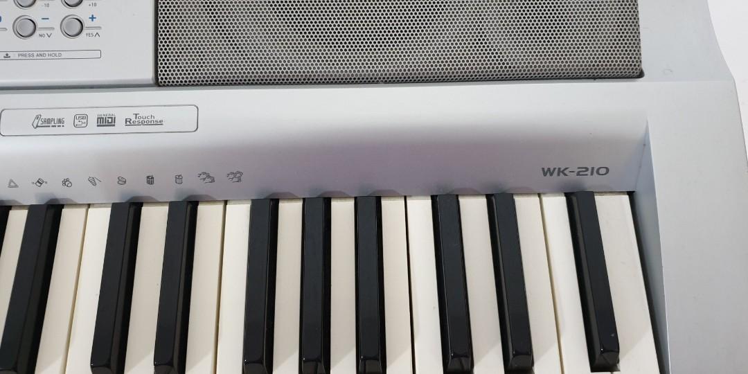 Casio Keyboard (WK210), Hobbies & Toys, Music & Media, Musical