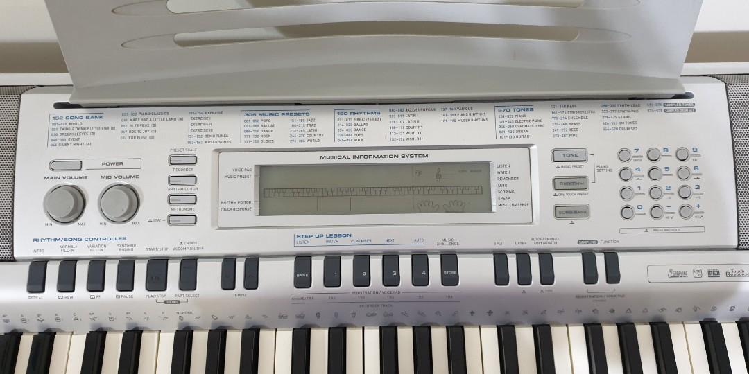 Casio Keyboard (WK210), Hobbies & Toys, Music & Media, Musical