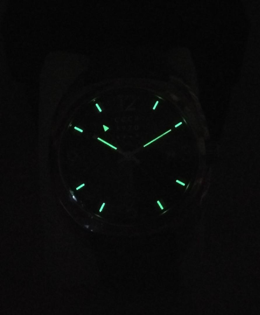 CCCP Aviator YAK 15 GMT Green Sunburst Dial Swiss Movement Quartz Watch