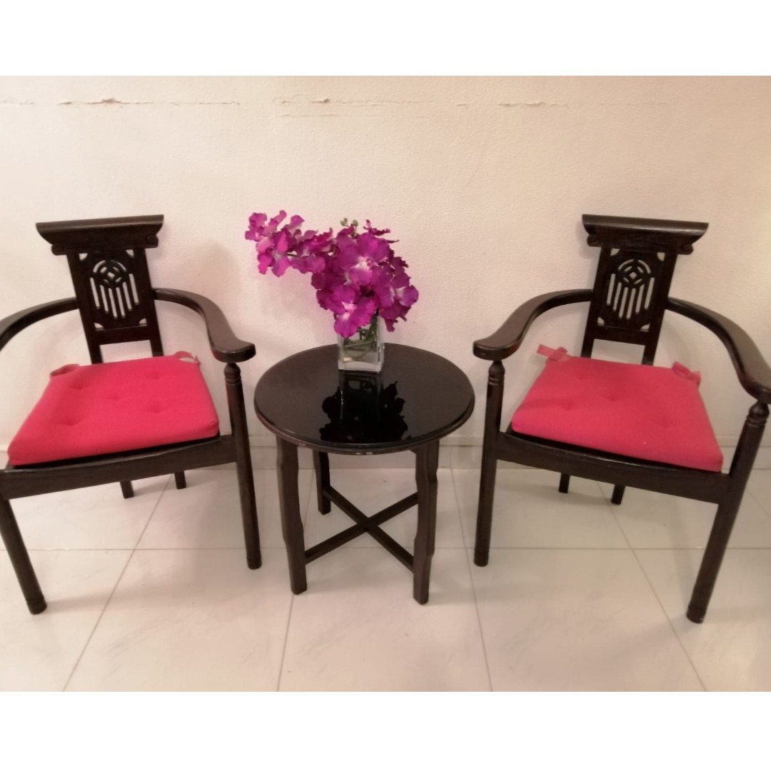 Coffee Table & Chairs, Furniture & Home Living, Furniture, Tables