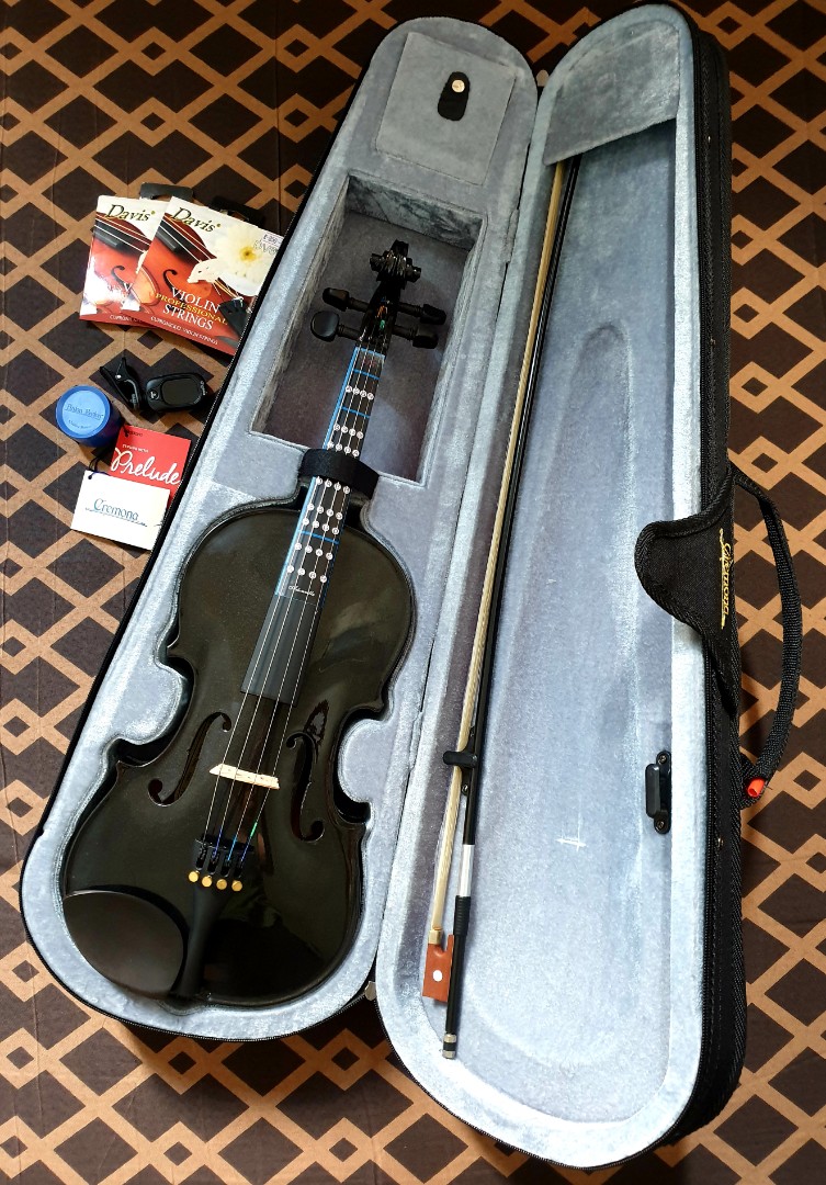 Cremona SV-75 Violin with Case + Freebies!, Hobbies \u0026 Toys, Music \u0026 Media,  CDs \u0026 DVDs on Carousell