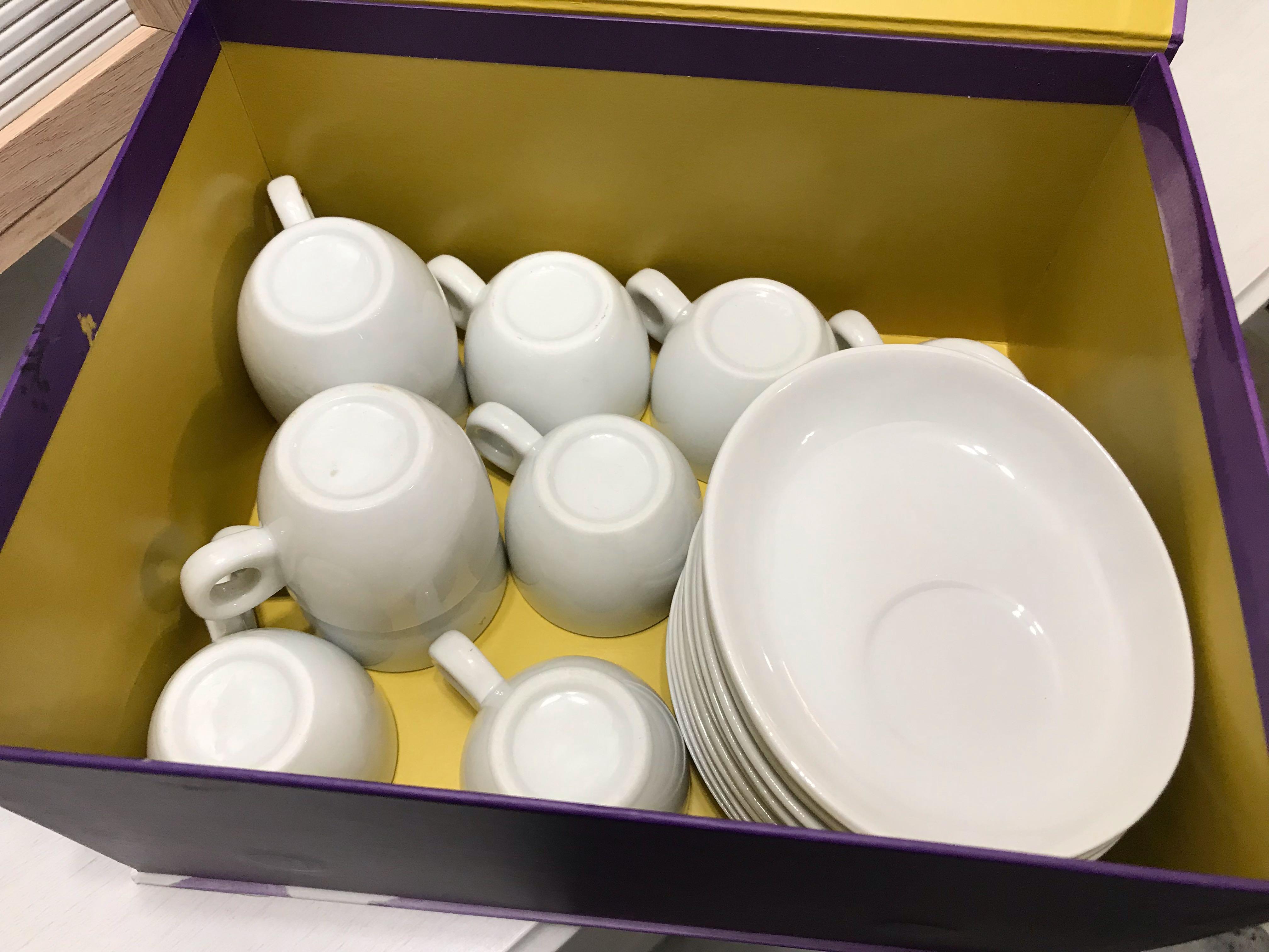 Daiso espresso cup (10 sets), Furniture & Home Living, Kitchenware & Tableware, Coffee & Tea