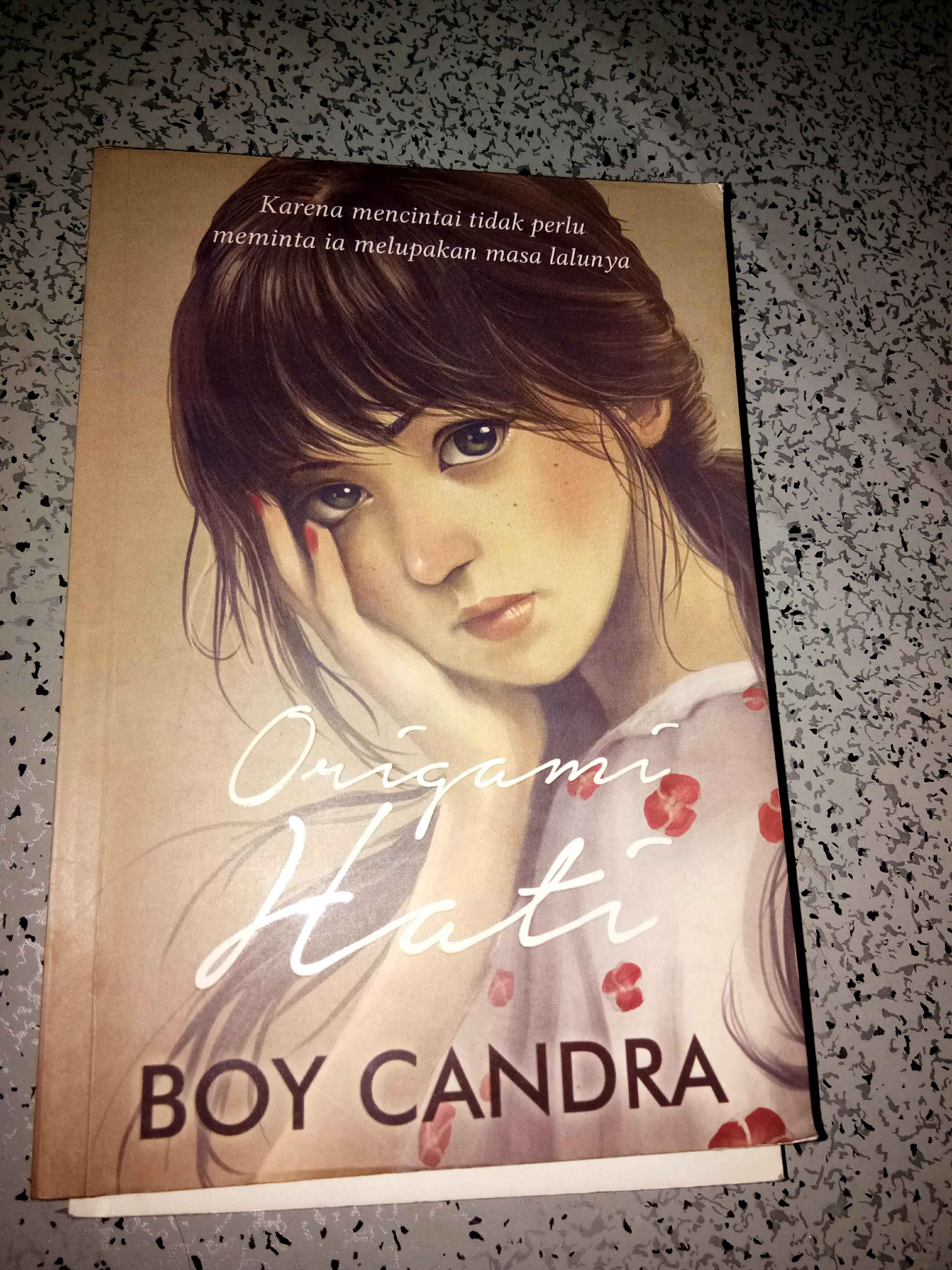 Dijual Murah Novelbuku Origami Hati Karya Boy Candra Books