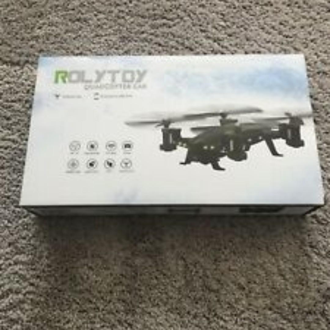 rolytoy quadcopter car