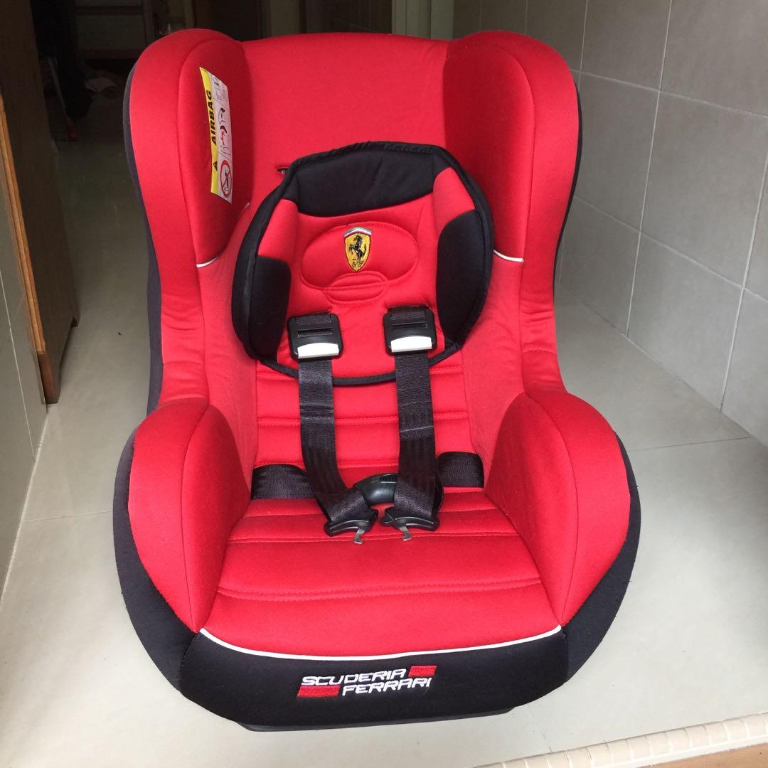 Scuderia ferrari 2025 baby car seat
