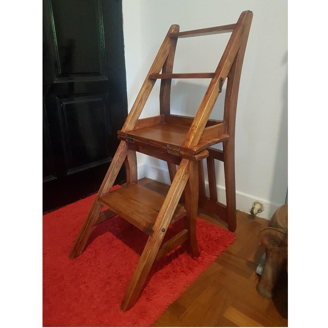 Folding Chair Step Ladder Ref 009 Furniture Tables Chairs On