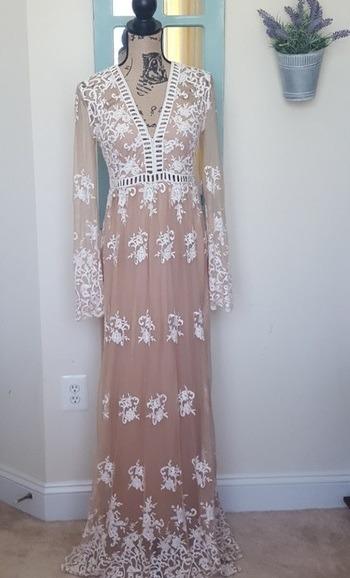 forever 21 embroidered maxi dress