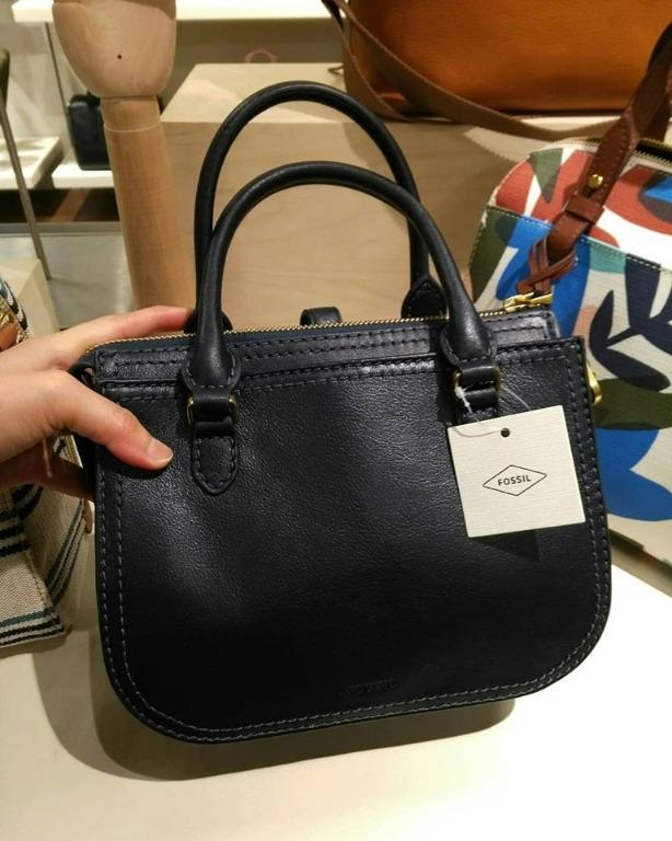 Fossil ryder satchel sale patchwork