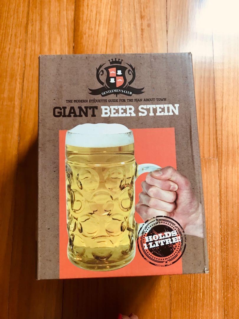 Gentlemens Club Giant Beer Stein