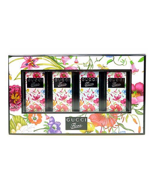 gucci floral perfume set