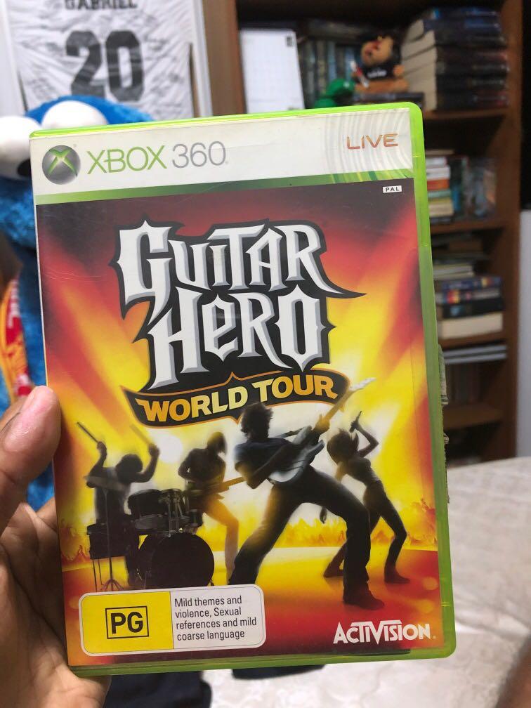 Guitar Hero World Tour Toys Games Video Gaming Video Games On Carousell
