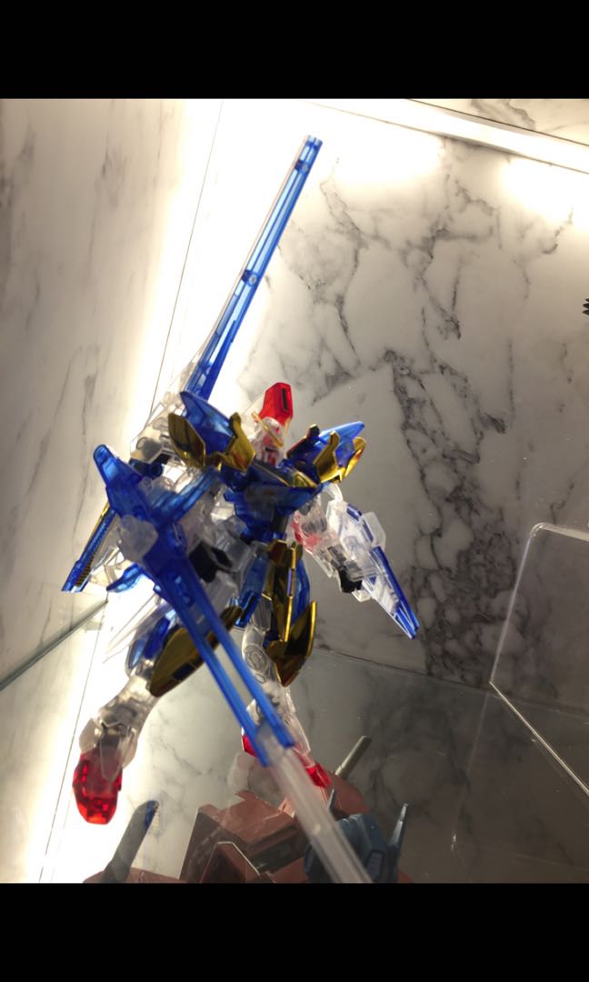 Gundam Victory Two Hg Clear Version Toys Games Bricks Figurines On Carousell