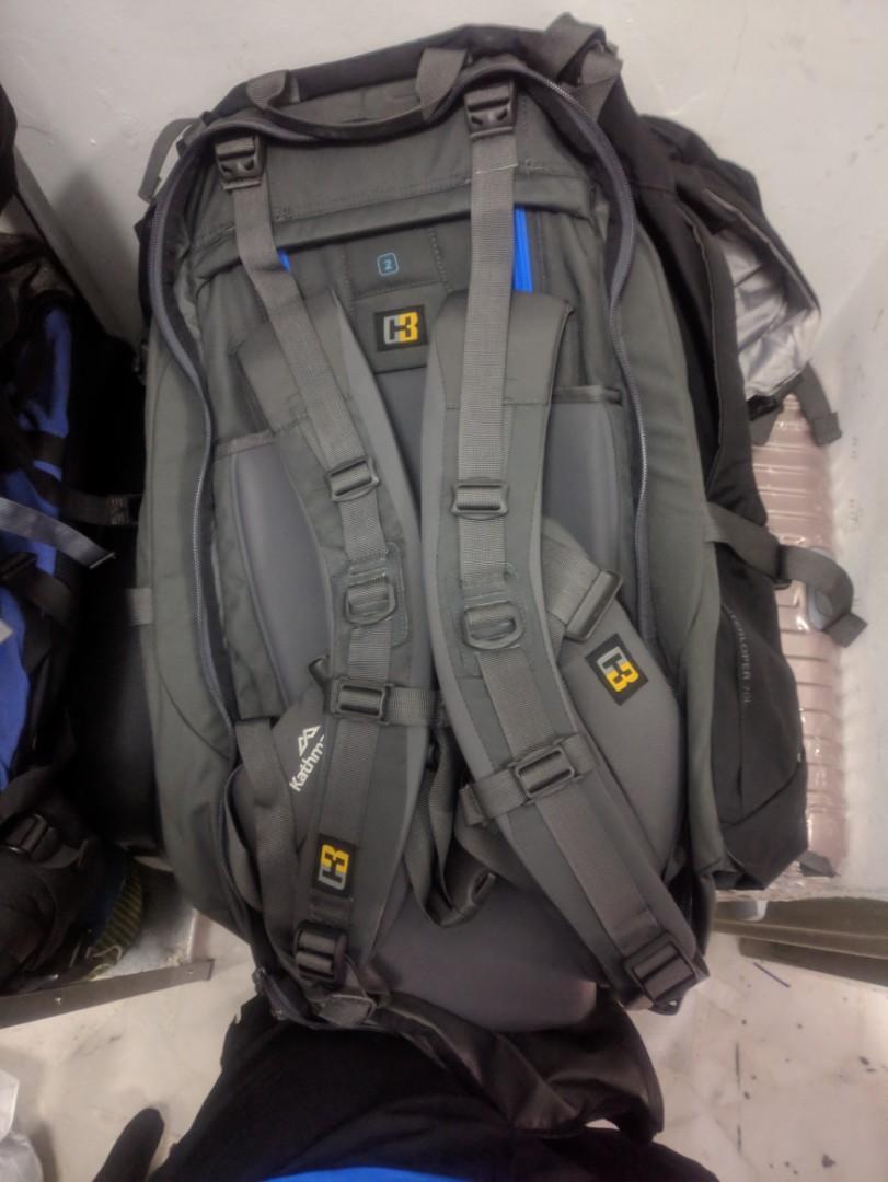 Kathmandu Interloper 70L Hiking Backpack + small bag., Men's Fashion