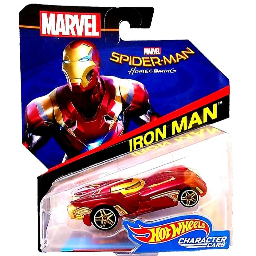 Hot Wheels Marvel Spider Man Homecoming Iron Man Character Cars Hobbies Toys Toys Games on Carousell