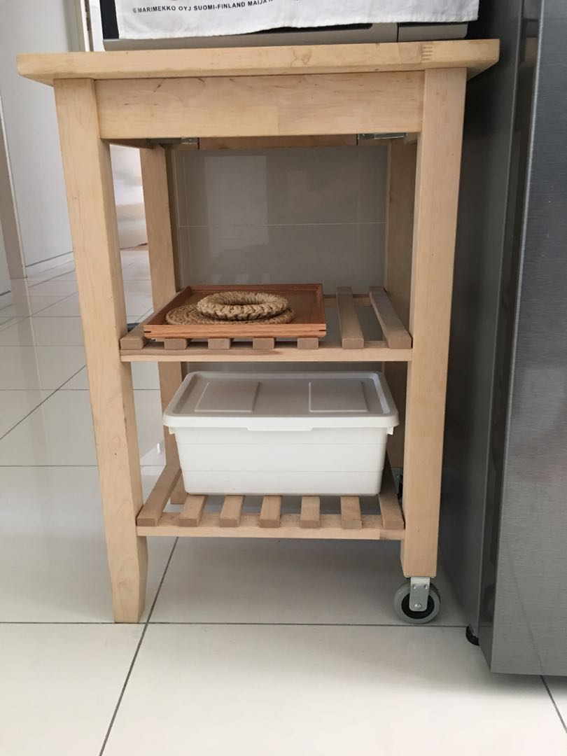 IKEA Bekvam Kitchen Trolley, Furniture & Home Living, Bathroom