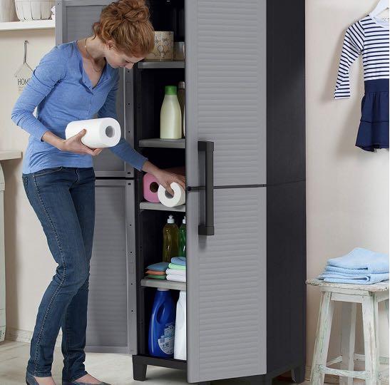 Keter Space Winner Tall Metro Storage Utility Furniture & Home