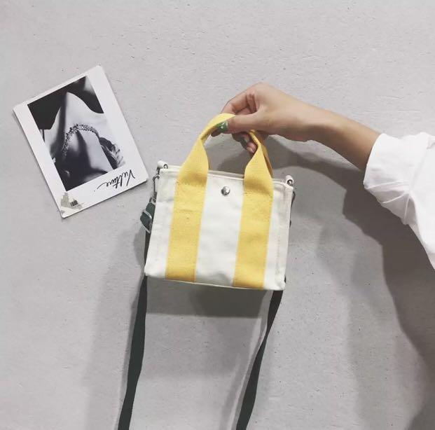mini fabric tote bags