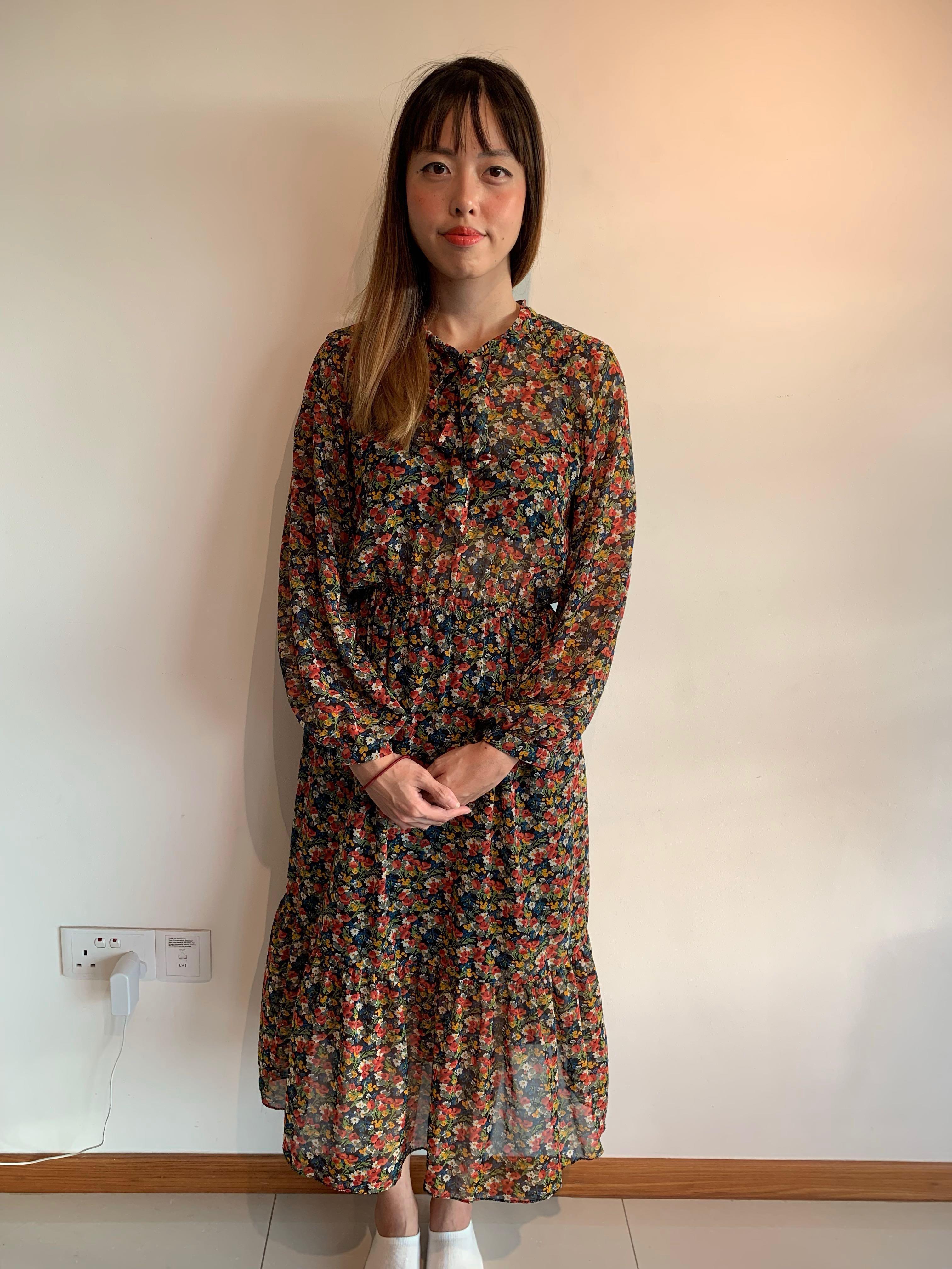 vintage floral dress uk