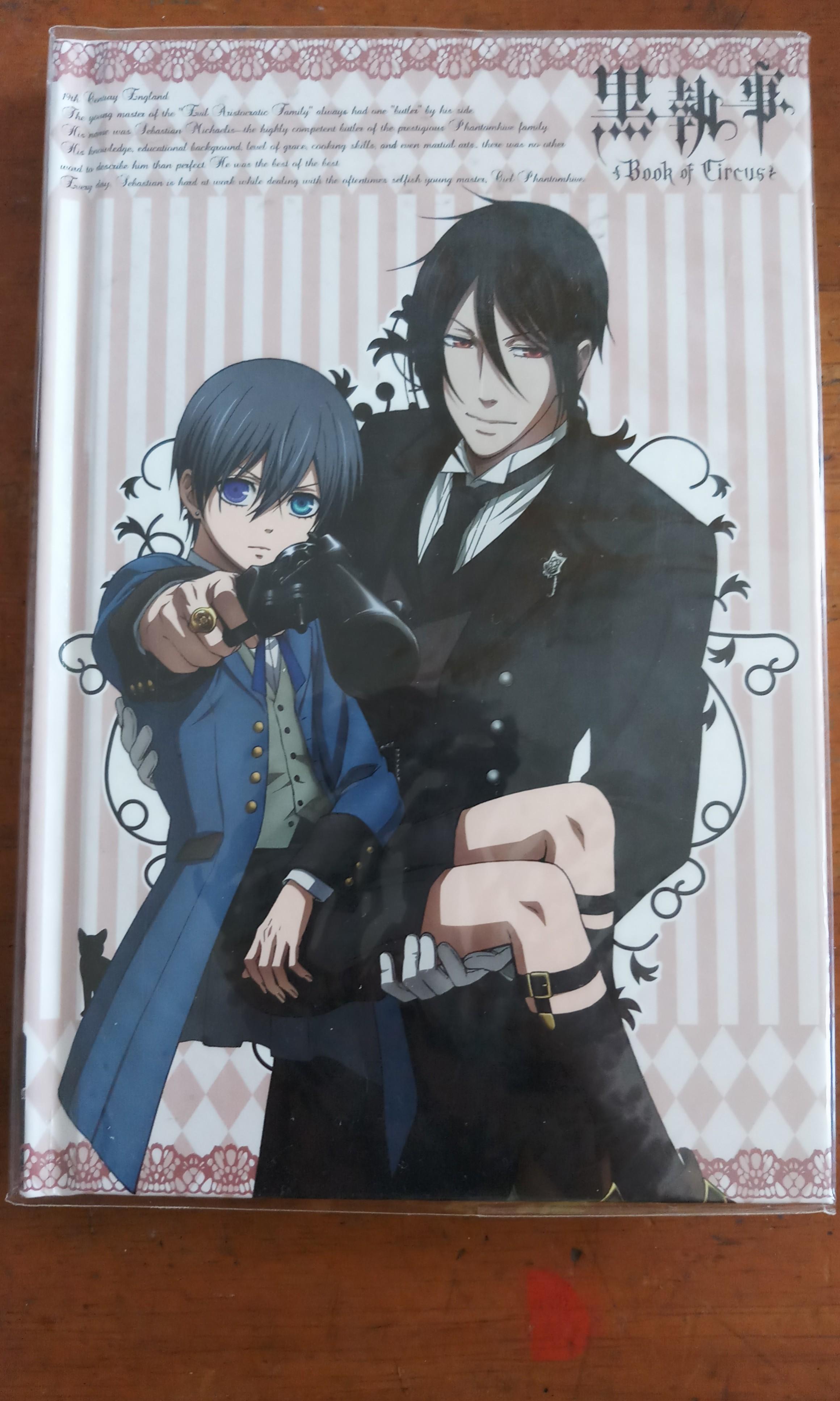 Wallpaper Anime Notebook Kuroshitsuji Black Butler Official Hardcover Free