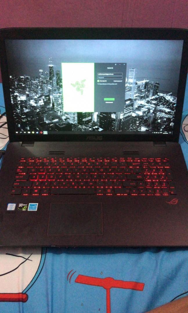 Laptop Asus Rog Gl752vl Elektronik Komputer Laptop Di Carousell