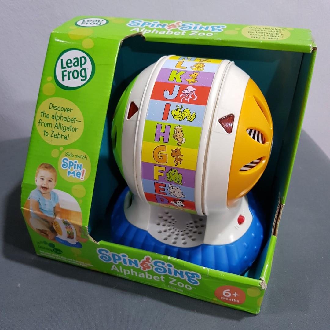 LeapFrog Spin Sing Alphabet Zoo