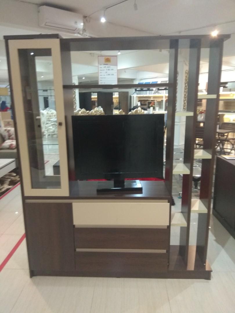 lemari tv maggio home center bisa kredit tanpa dp 0