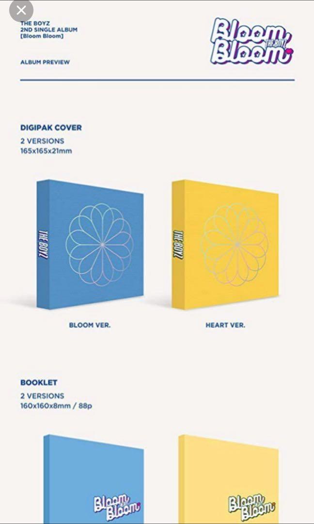 THE BOYZ 2nd Single Album Bloom Bloom Juyeon Type-B Photo Card K-POP 2