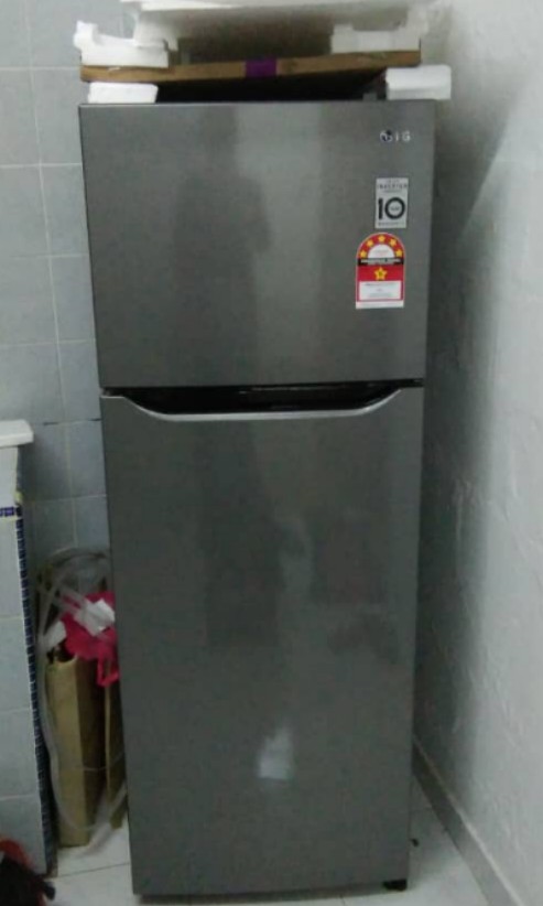 Lg Gn B222sqbb 225l Smart Inverter Dark Graphite Steel Fridge Refrigerator Kitchen Appliances On Carousell