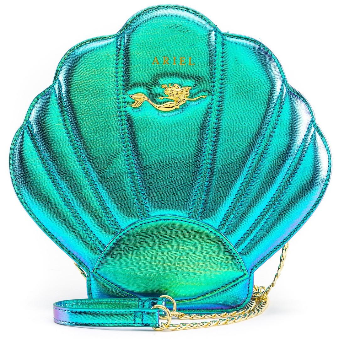 Loungefly Crossbody Disney The Little Mermaid Seashell Purse Bag with defect 
