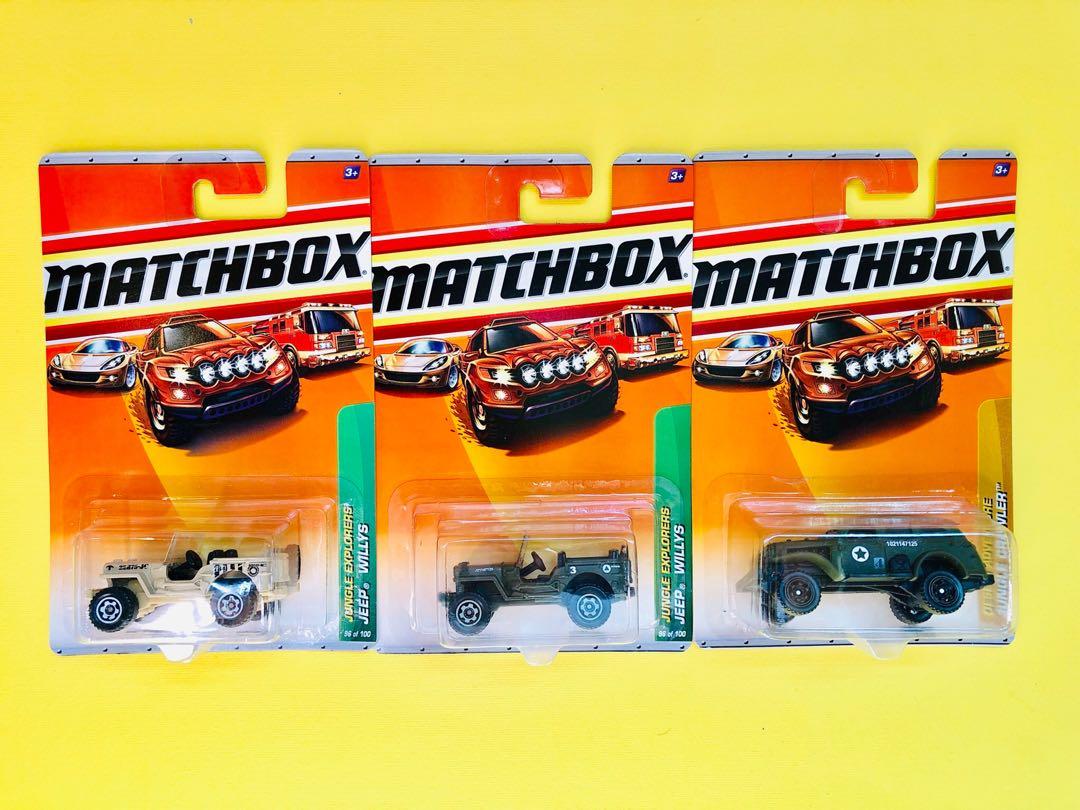 matchbox military vehicles