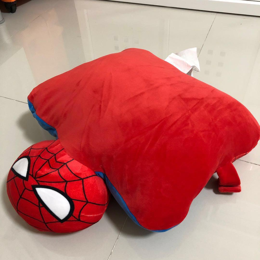 Miniso x Marvel Spiderman Pillow (Limited Edition), Hobbies & Toys
