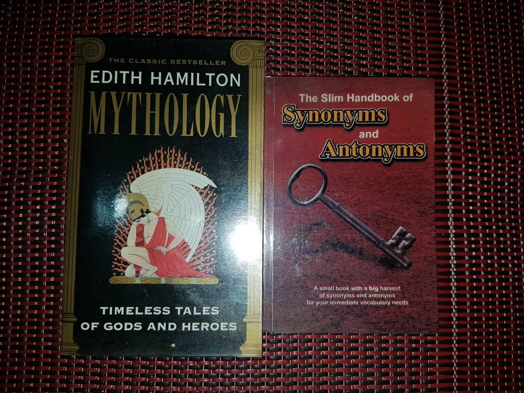 Mythology and synonyms books, Hobbies & Toys, Books & Magazines