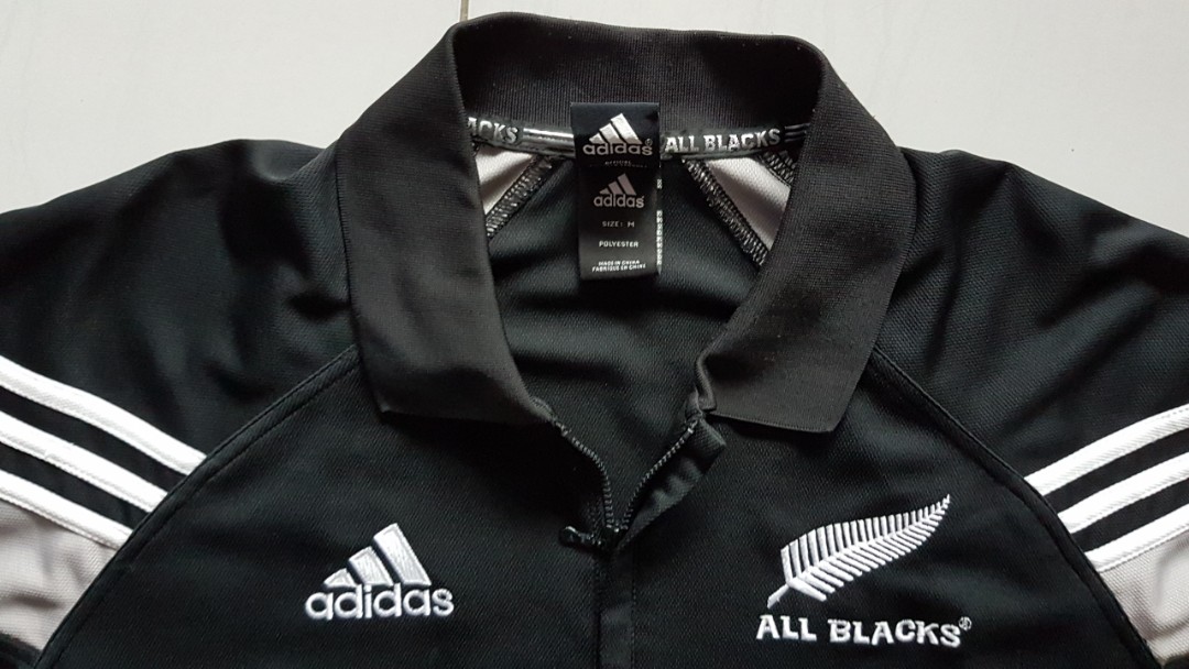 New Zealand All Blacks Shirt Adidas Size M Sports Sports Apparel On Carousell