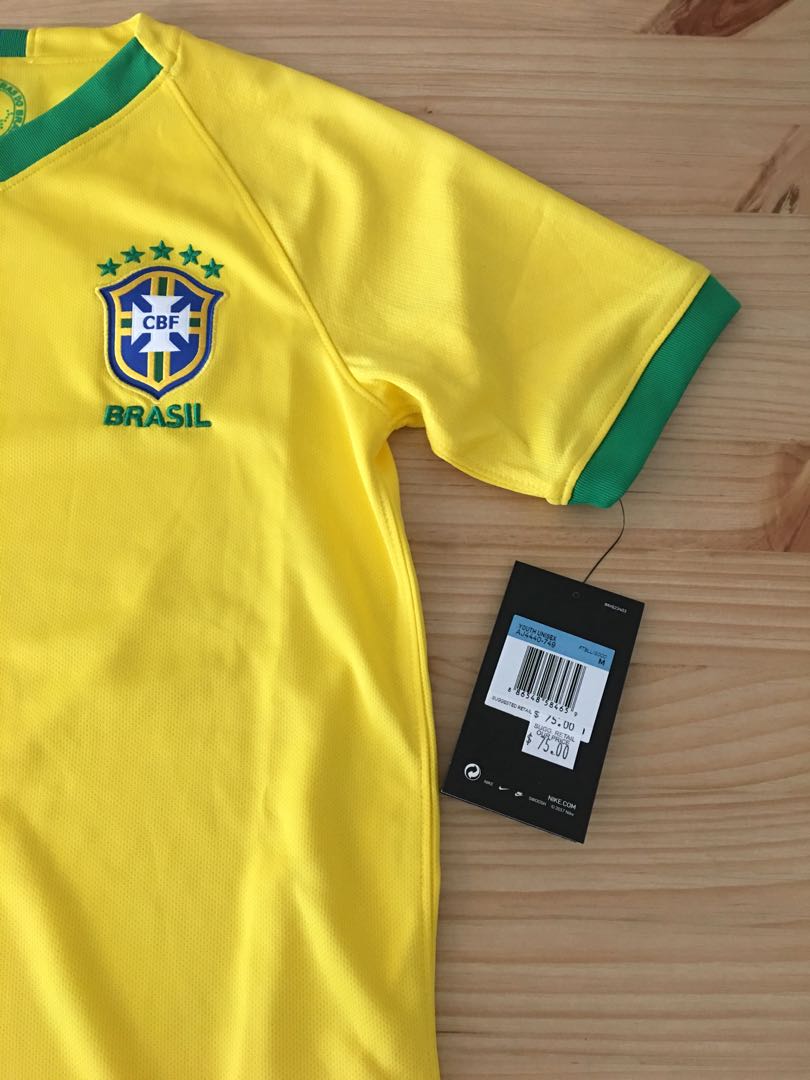 official brazil soccer jersey