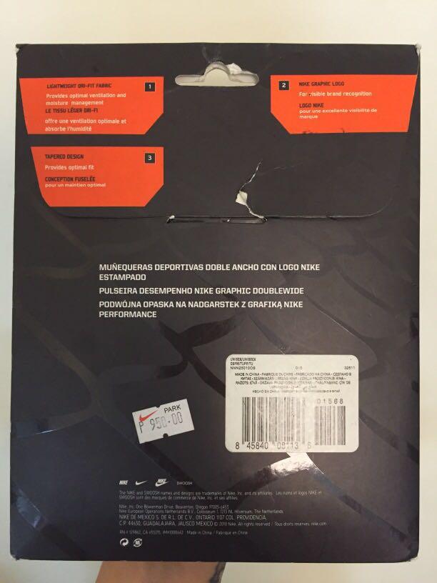 Nike Performance Graphic Doublewide Wristbandd Men S Fashion Nike Performance Graphic Doublewide Wristbandd Men S Fashion