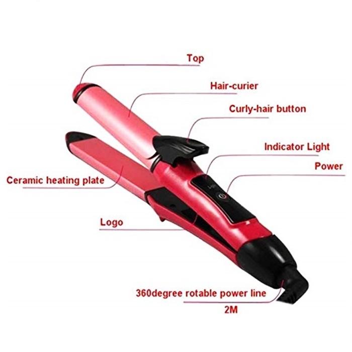 Nova 2in1 Hair Straightener Curling Set sv Beauty Personal Care