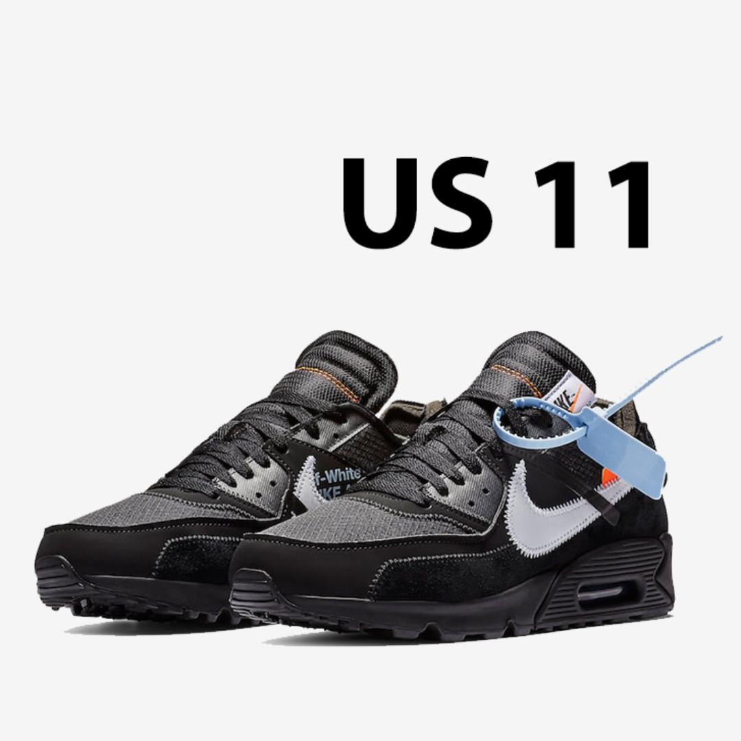 nike off white air max black