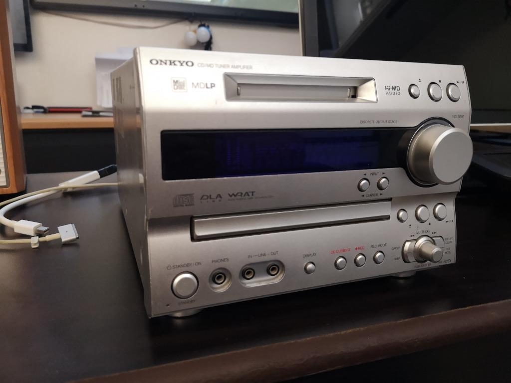 ONKYO FR-N7TX N7X CD MD Tuner Amplifier Receiver, Audio, Soundbars