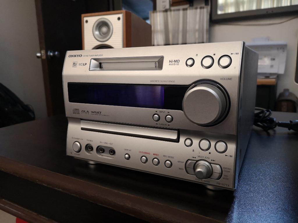 Onkyo Fr N7tx N7x Cd Md Tuner Amplifier Receiver Electronics Audio On Carousell