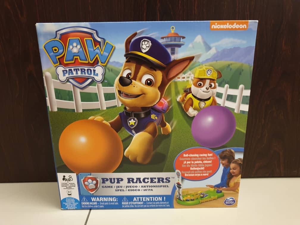 paw patrol pup racers board game