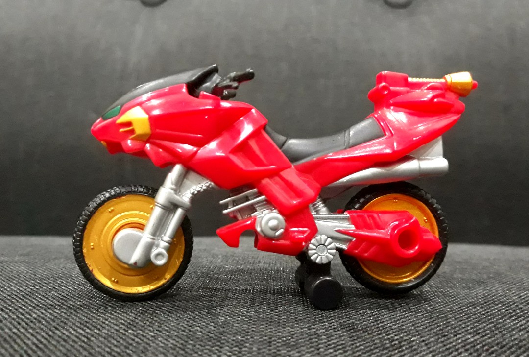 Power Rangers Wild Force Red Savage Cycle, Hobbies & Toys, Toys