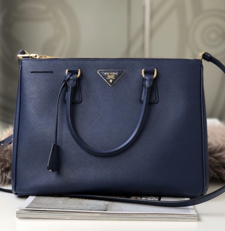galleria saffiano leather bag