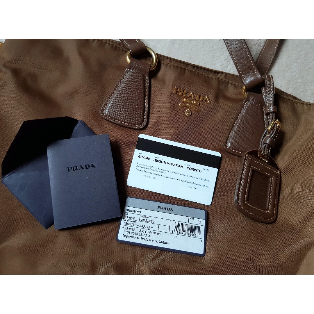 prada tessuto saffiano bag