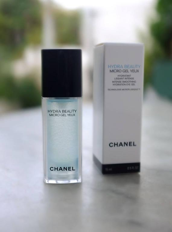 PRELOVED Chanel Hydra Beauty Micro Gel Yeux Eye Gel 15 ml (45%), Kesehatan  & Kecantikan, Kulit, Sabun & Tubuh di Carousell