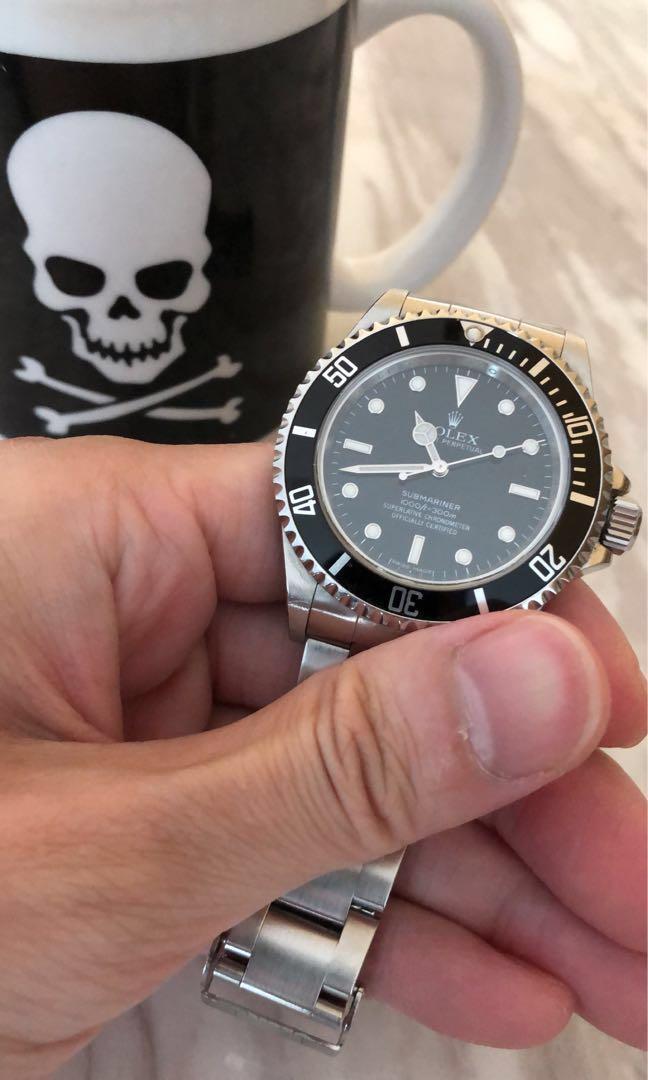 Rolex submariner 14060m 4 line shop
