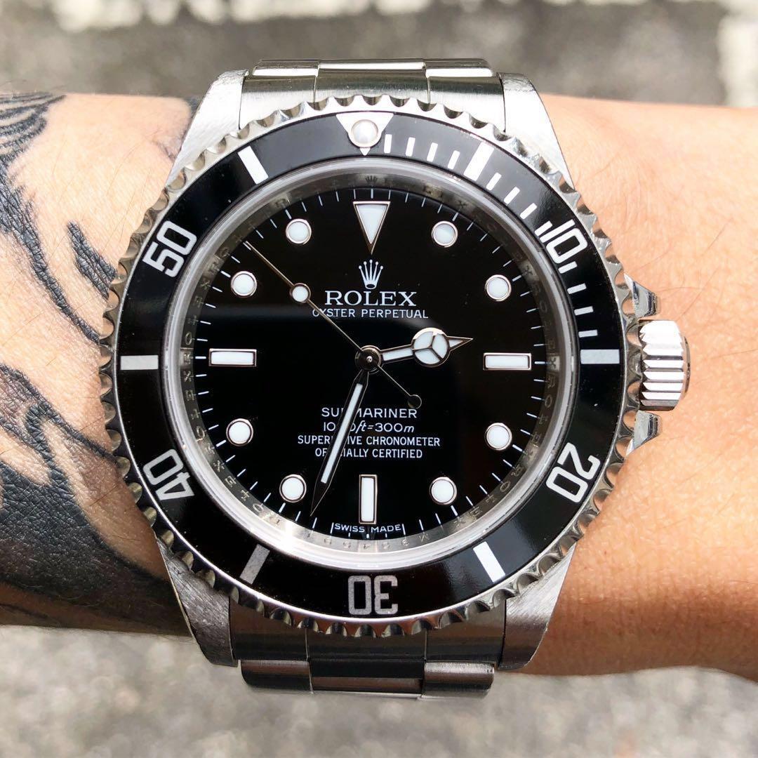 Rolex submariner 14060m 4 line discount