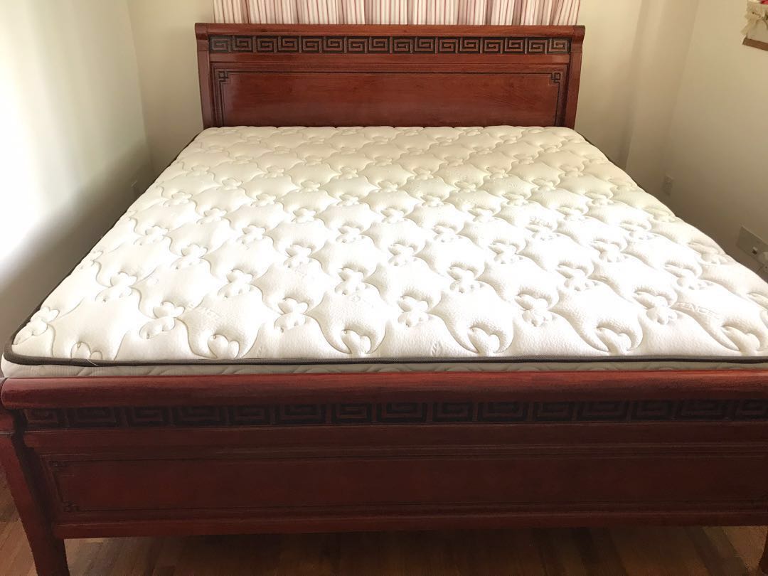 Rosewood King Size Bed Furniture Beds Mattresses On Carou Share This Listing